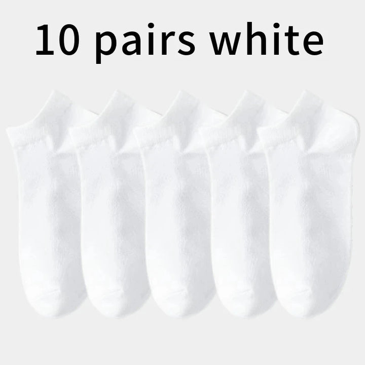 10pairs Breathable Cotton Sports socks