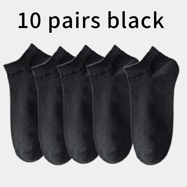 10pairs Breathable Cotton Sports socks