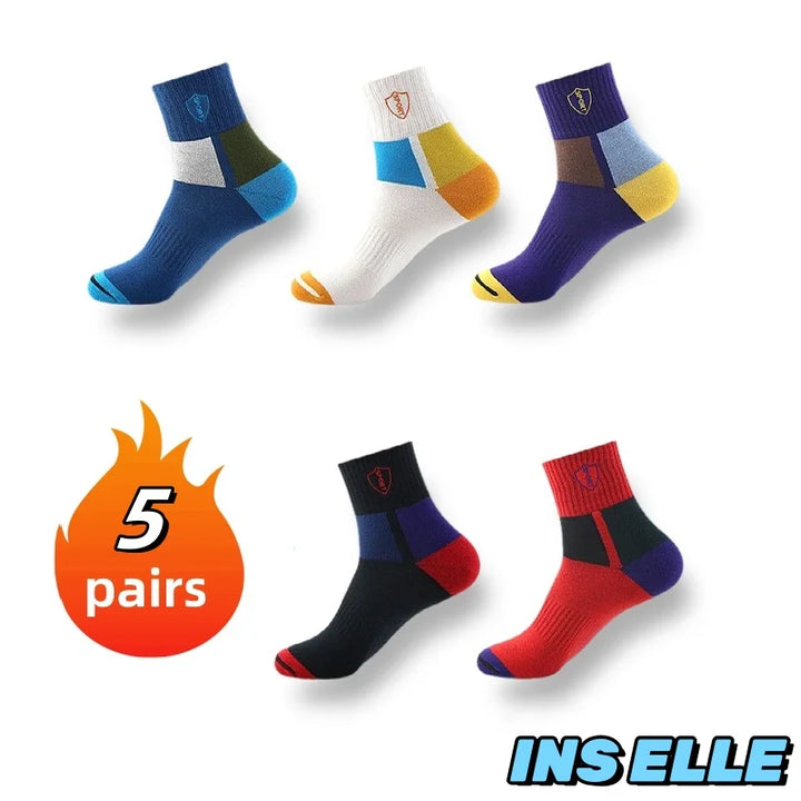 10pairs Breathable Cotton Sports socks