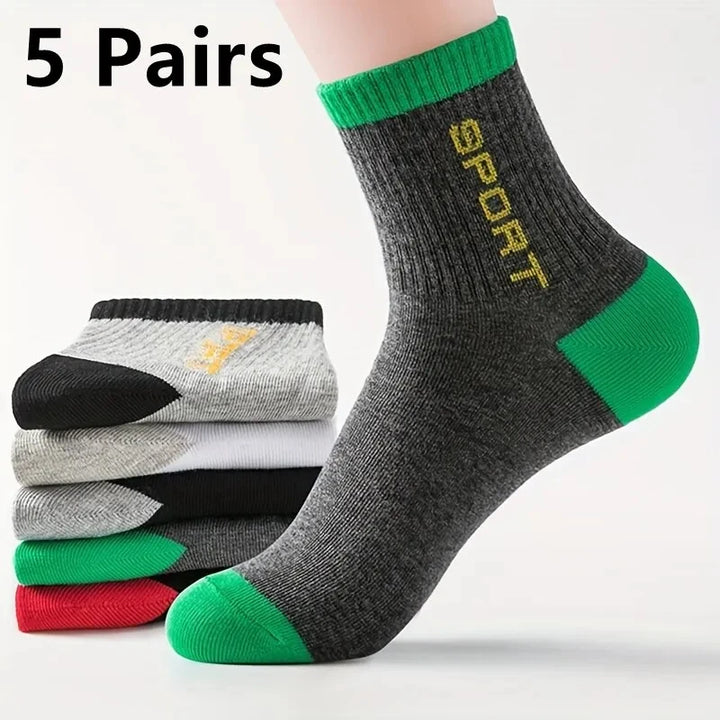 10pairs Breathable Cotton Sports socks