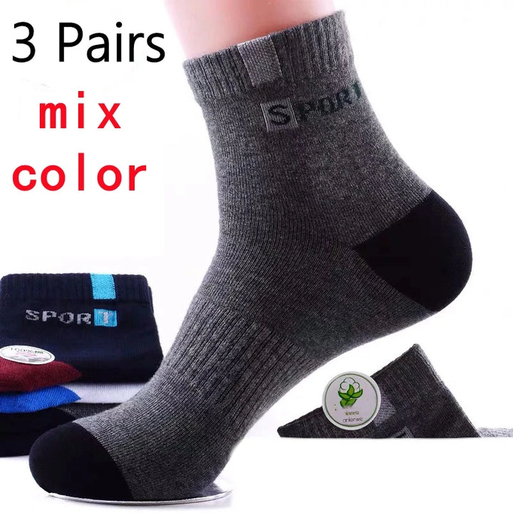 10pairs Breathable Cotton Sports socks