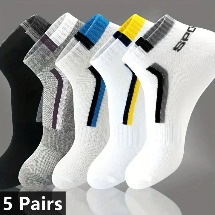 10pairs Breathable Cotton Sports socks