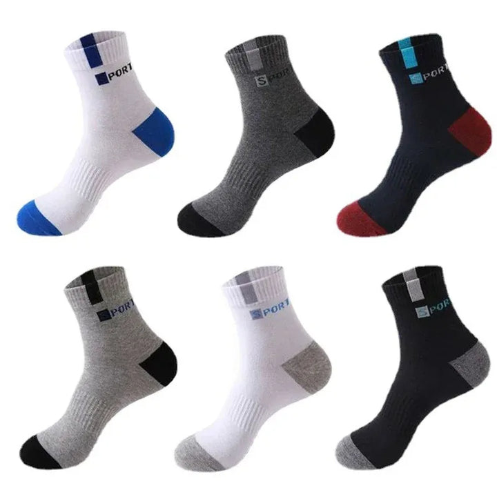 10pairs Breathable Cotton Sports socks